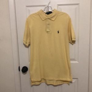 Polo By Ralph Lauren Men's Orange Polo Shirt